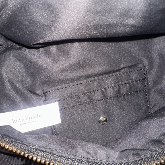 NWOT Kate Spade New York Watson Lane Betty Nylon Black Belt Bag - Picture 2 of 3